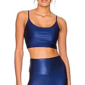 Onzie Flow Sports Bra in Navy Liquid S/M Never Worn w/ Tags